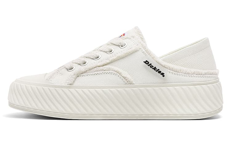 Dickies Skateboard Shoes Women's Low-Top Beige