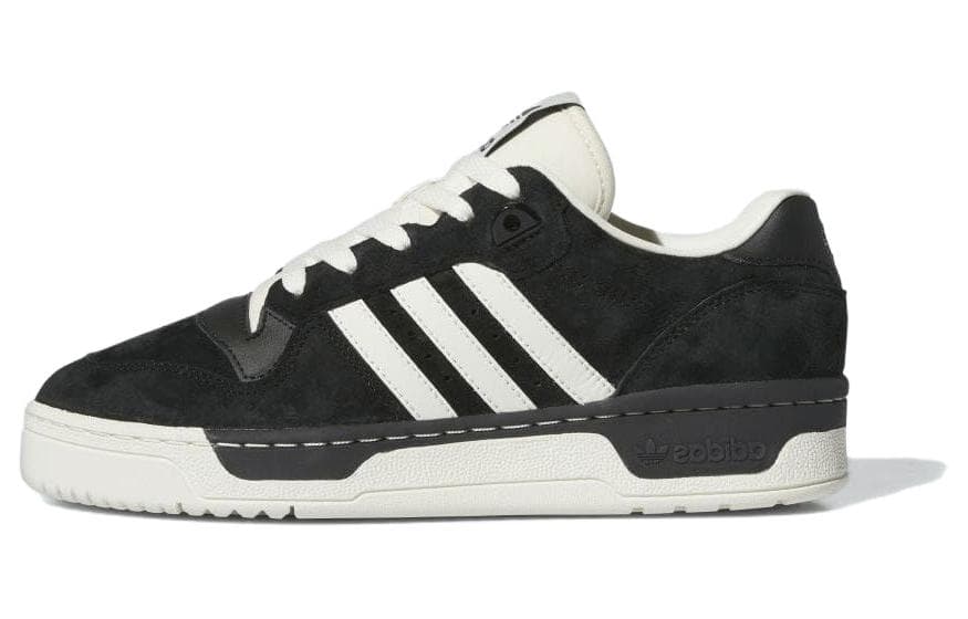 adidas Originals Rivalry LOW Cushioned Durable Low-Top Sneakers Unisex Black/White