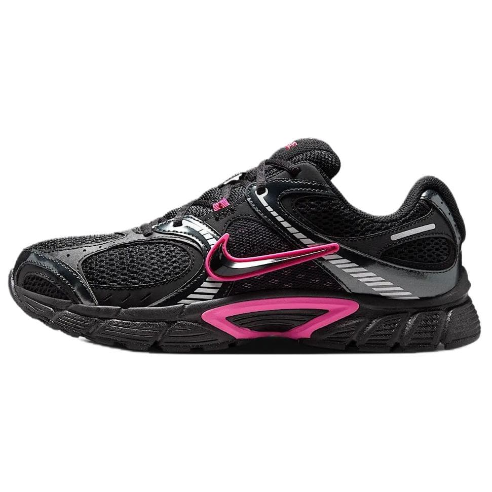 Nike V5 RNR Anti Slip Wear Resistant Low Top Running Shoes Men's Black Gray
