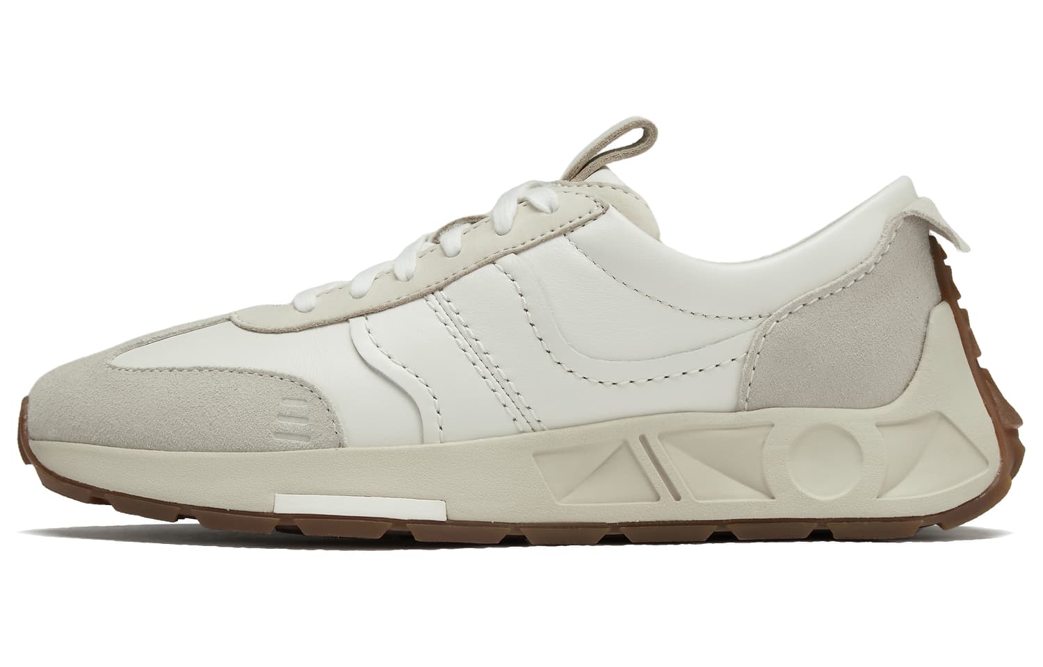 Clarks Low-Top Casual Shoes Women's Ecru