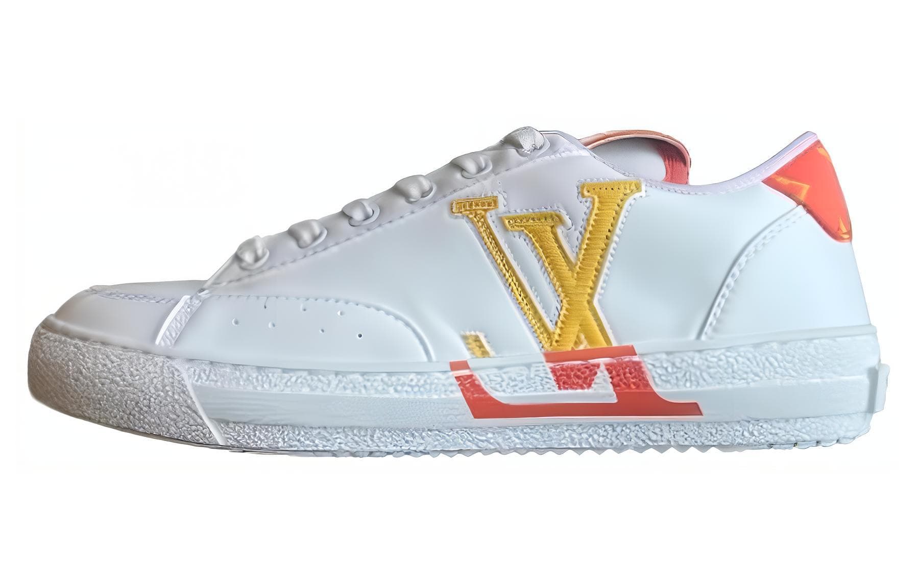 LOUIS VUITTON Skateboard Shoes Women's Low-Top White