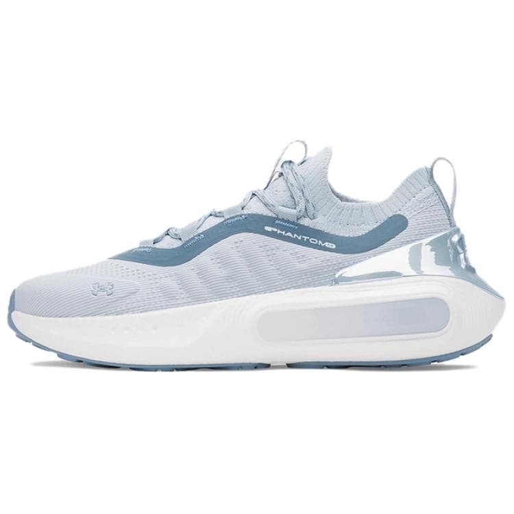 Under Armour Phantom 4 Comfort Versatile Wear-Resistant Low-Top Casual Shoes Women's Light Blue