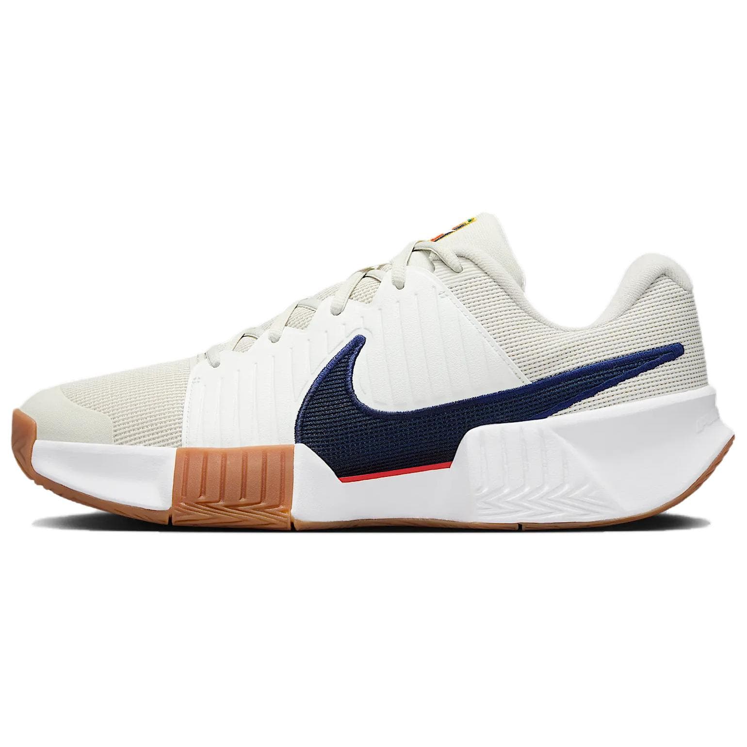 Nike GP Challenge Pro Anti-Slip Wear-Resistant Low-Top Tennis Shoes Men's White