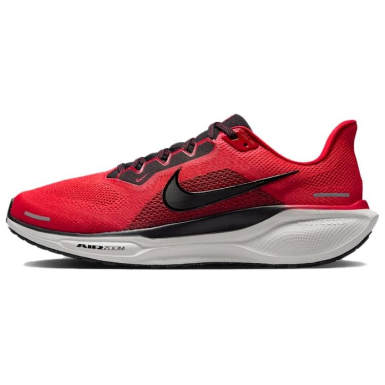 Nike Anti-Slip Wear-Resistant Low-Top Running Shoes Men's Red Black