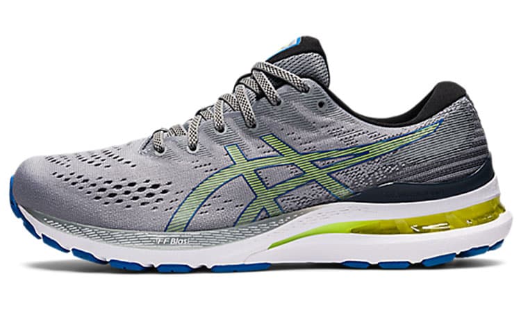 Asics Gel Kayano 28 Sheet Rock Grey Hazard Green