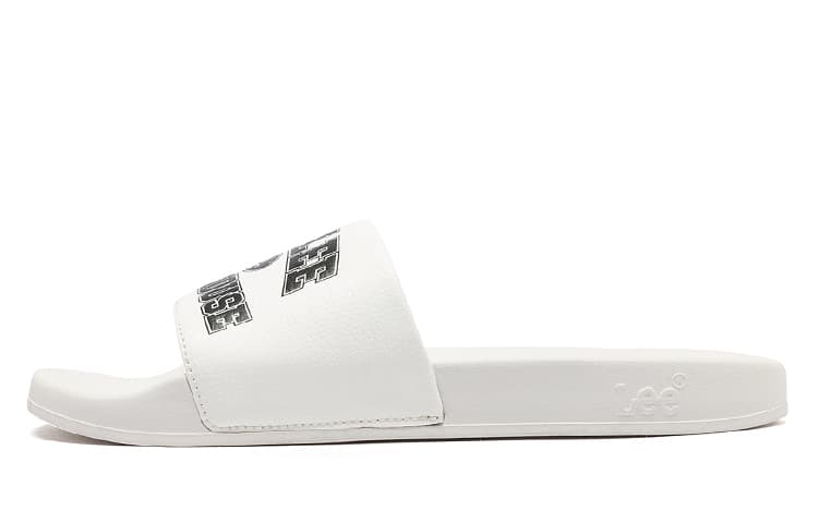 Lee EVA Slip-Resistant Slide Slippers Men's White