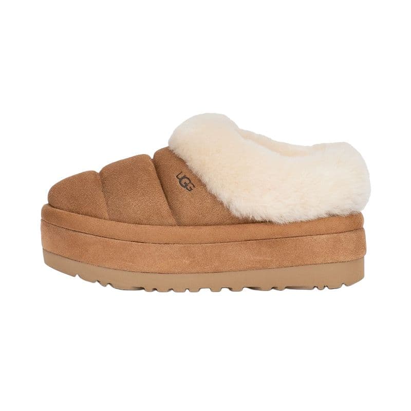 UGG Tazzlita Warm And Wear-Resistant Short Snow Boots Women's Chestnut