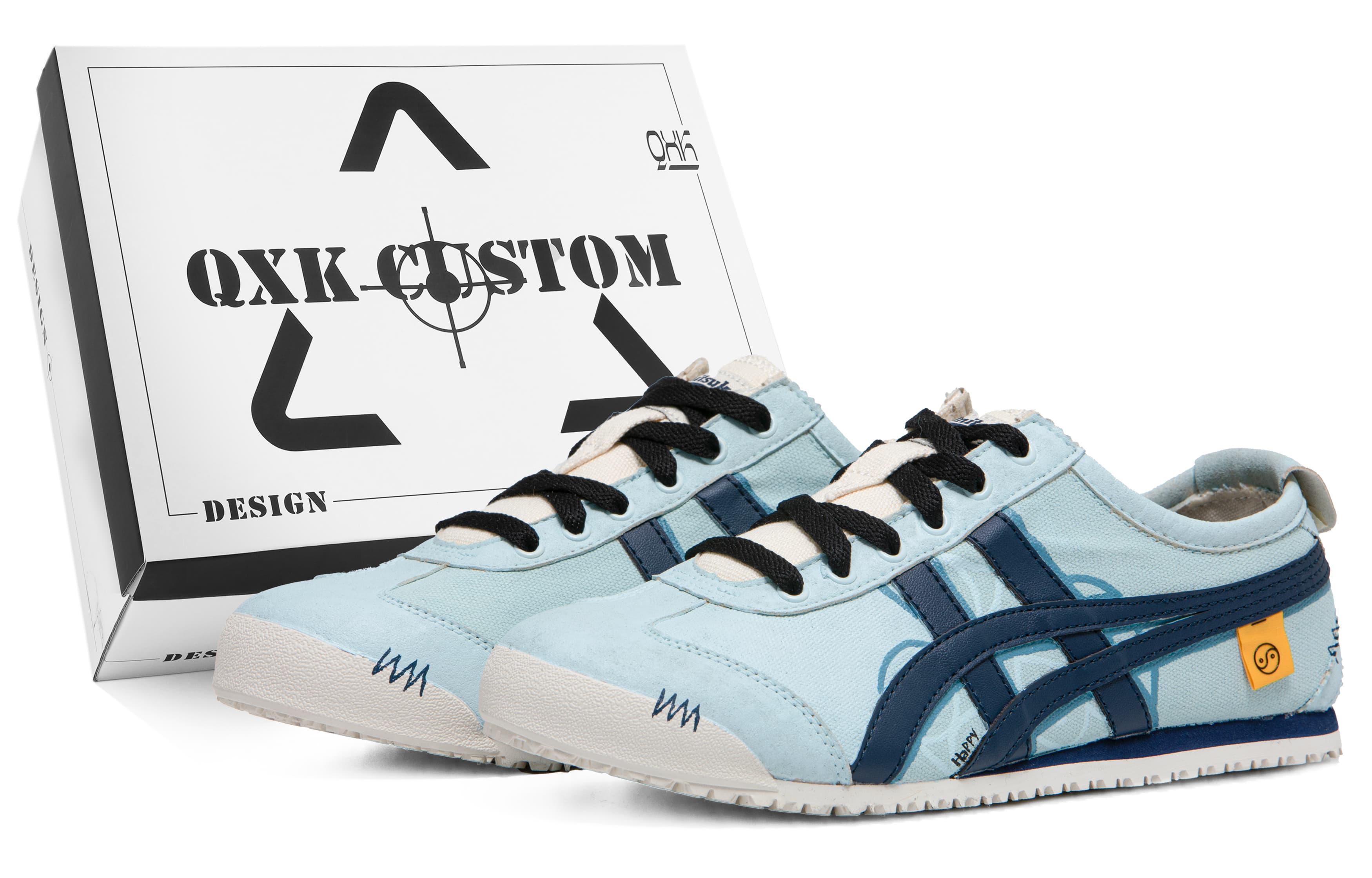Onitsuka Tiger MEXICO 66 Casual Shoes Unisex Low-Top Blue/White