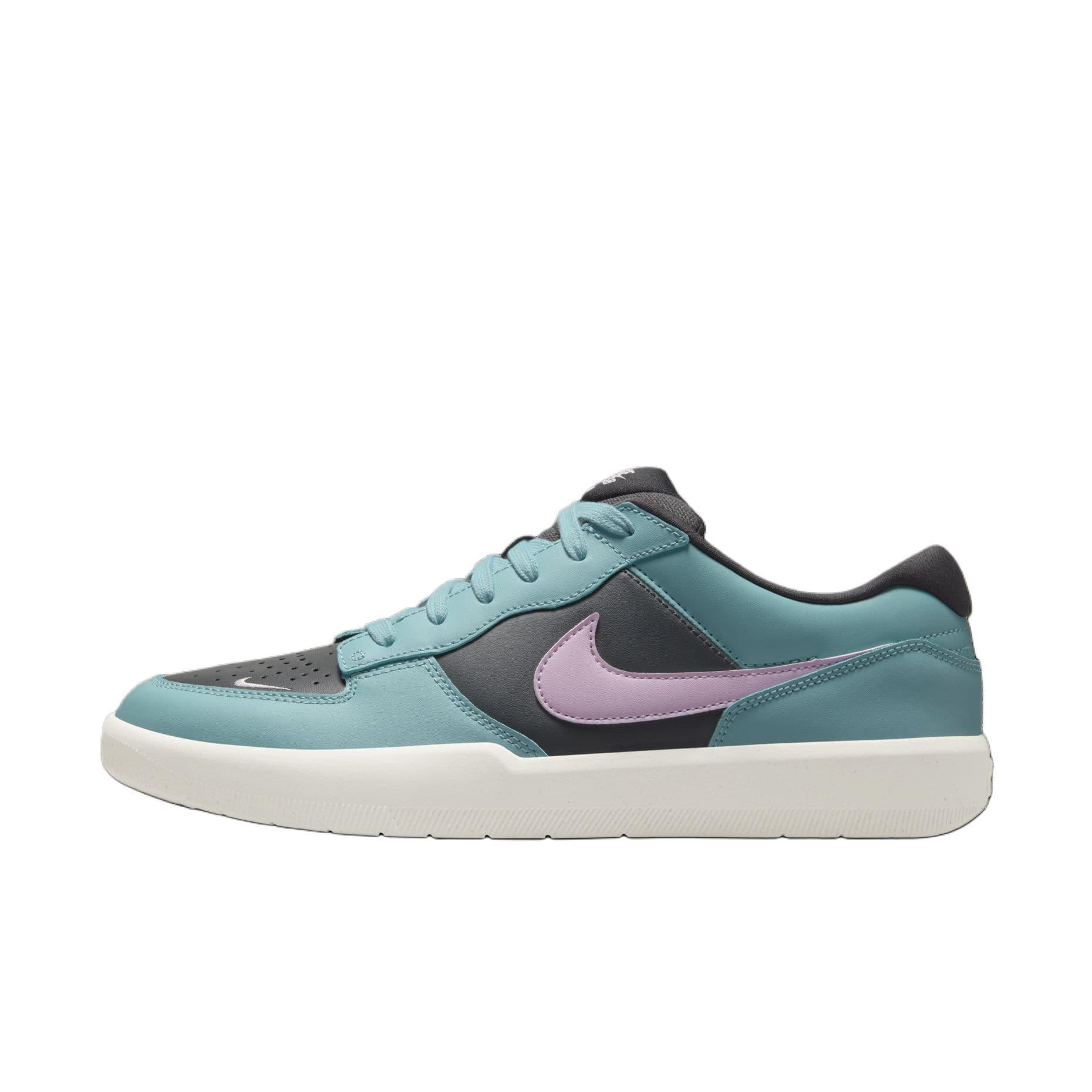 Nike SB Force 58 Skateboard Shoes Men Low-Top Blue Pink