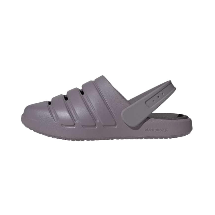 adidas ZNSORY Comfort Fashion Trendy Versatile Clogs Unisex Mysterious Oxidized Red Charcoal Grey