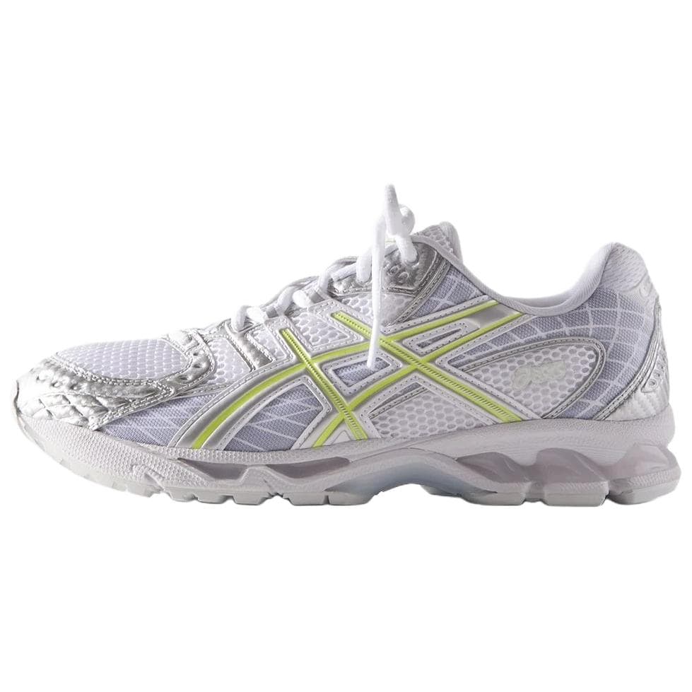 KITH x ASICS GEL Nimbus 10.1 Abrasion Resistant Low top Running Shoes Unisex White Silver