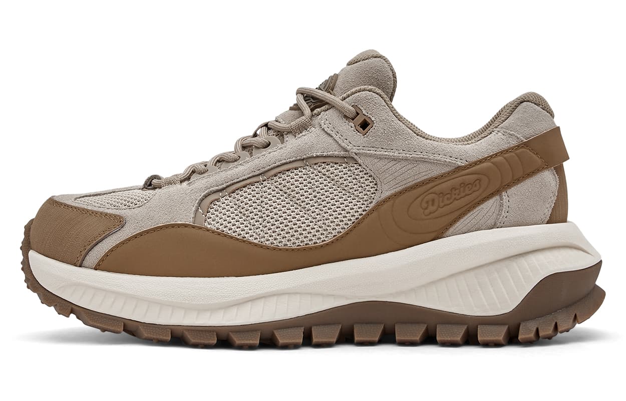 Dickies Retro Minimalist Chunky Sole Low-Top Dad Shoes Men's Brown