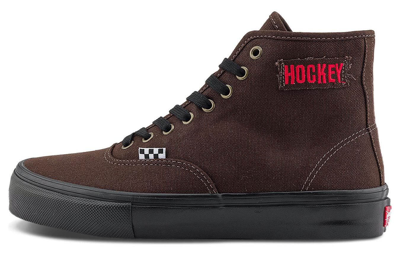 Vans X Hockey Authentic High 'Dark Brown'