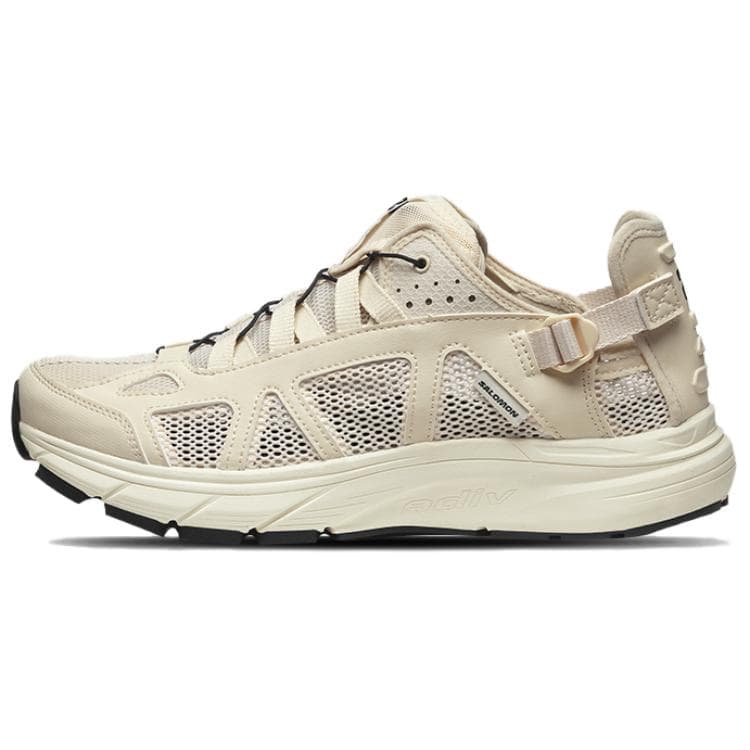 SALOMON Techsonic Cushioning Anti-Slip And Wear-Resistant Breathable Coverage Low-Top Casual Shoes Unisex Greige