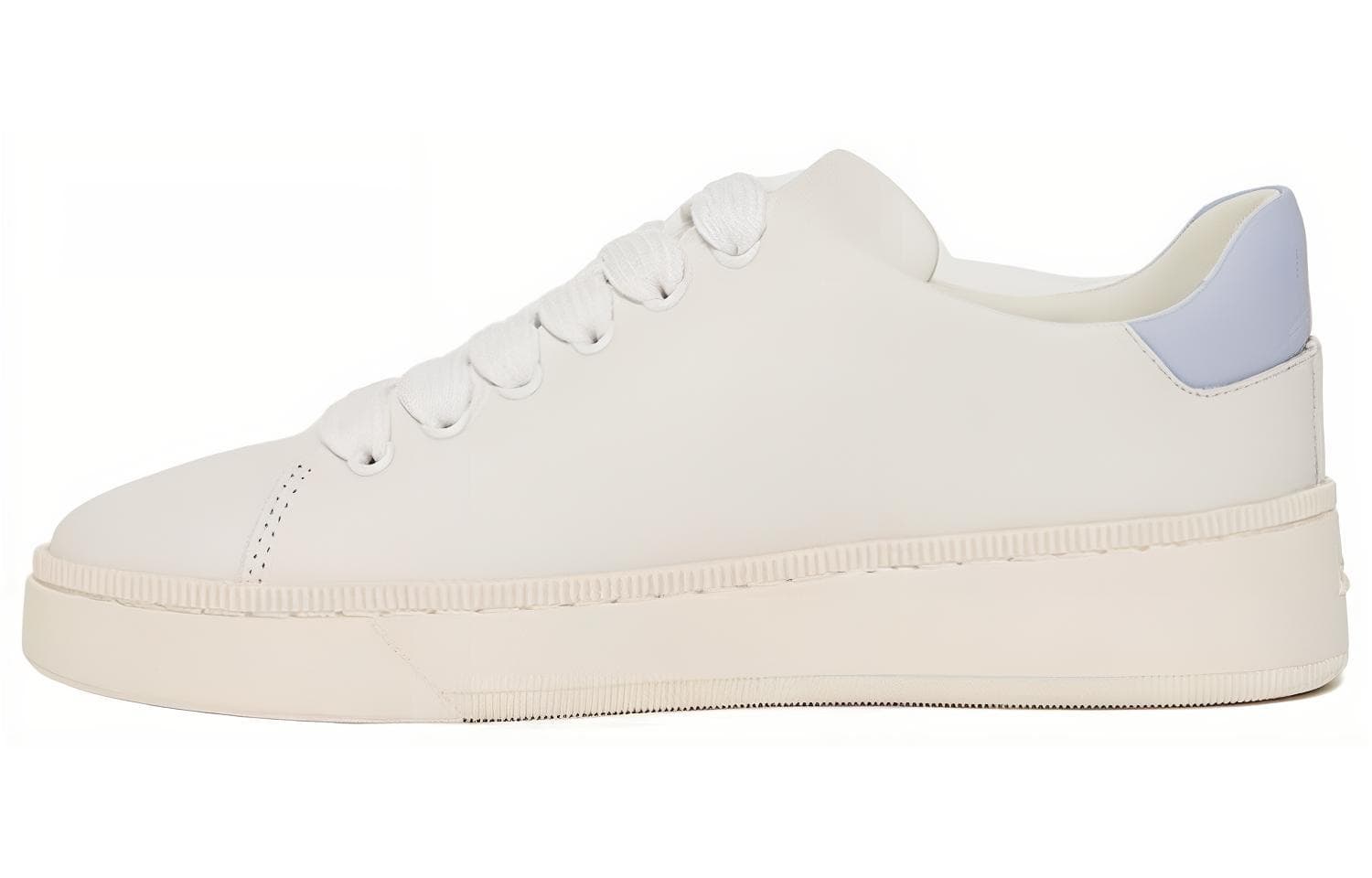 BALLY Low-Top Skateboard Shoes Women's White Blue
