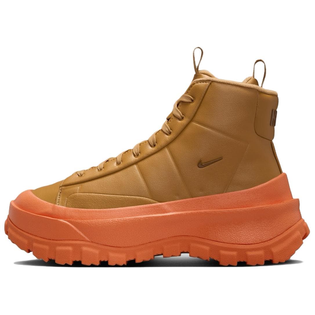 Nike Anti-Slip Wear-Resistant Mid-Top Casual Shoes Women's Brown