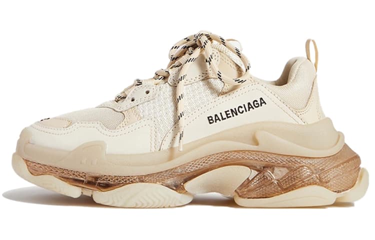 Balenciaga Triple S Clear Sole Off White