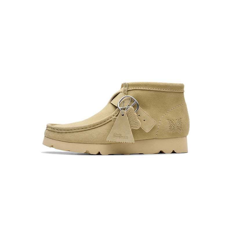 Clarks Originals x Needles Collaboration Versatile Casual Shoes Men's Maple Sugar