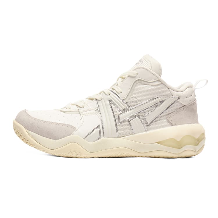 Onitsuka Tiger Tigcourt RS Fashion Cushioned Wear-Resistant Mid-Top Casual Shoes Unisex White