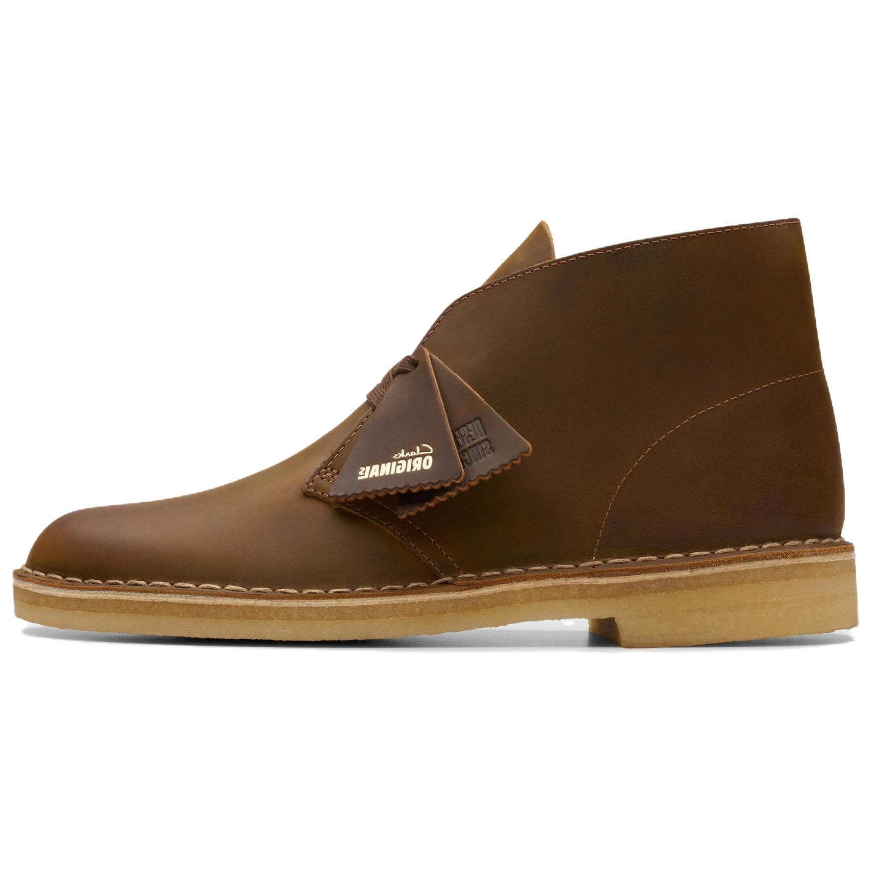 Clarks Ankle Boots Men Honey