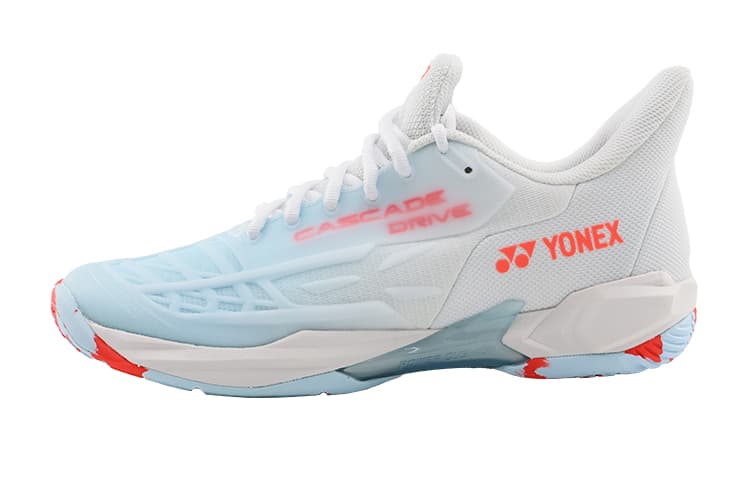 YONEX Power Cushion Low-Top Badminton Shoes Unisex White Water Blue