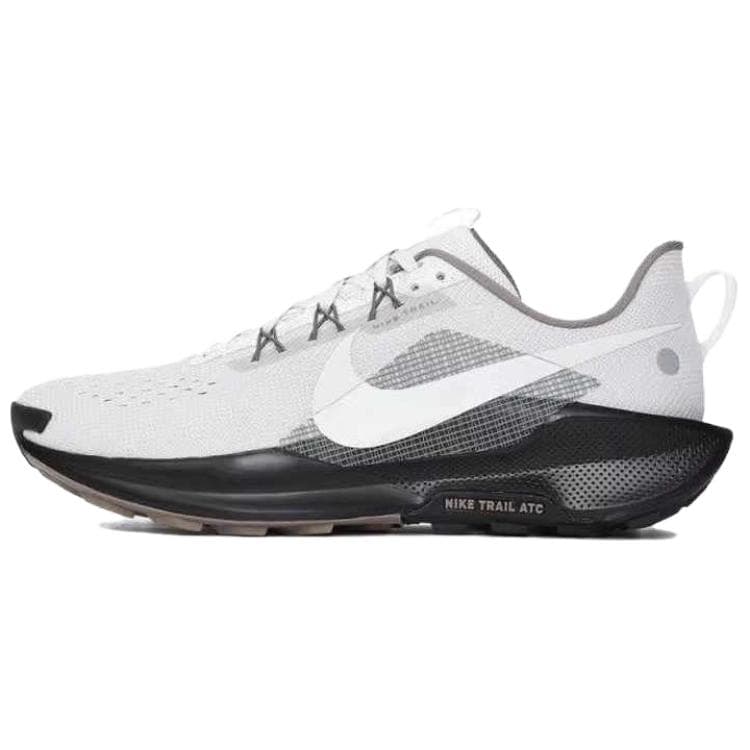 Nike REACTX PEGASUS TRAIL 5 Cushioning, Breathable, And Resilient Design Low top Casual Running Shoes Men's White