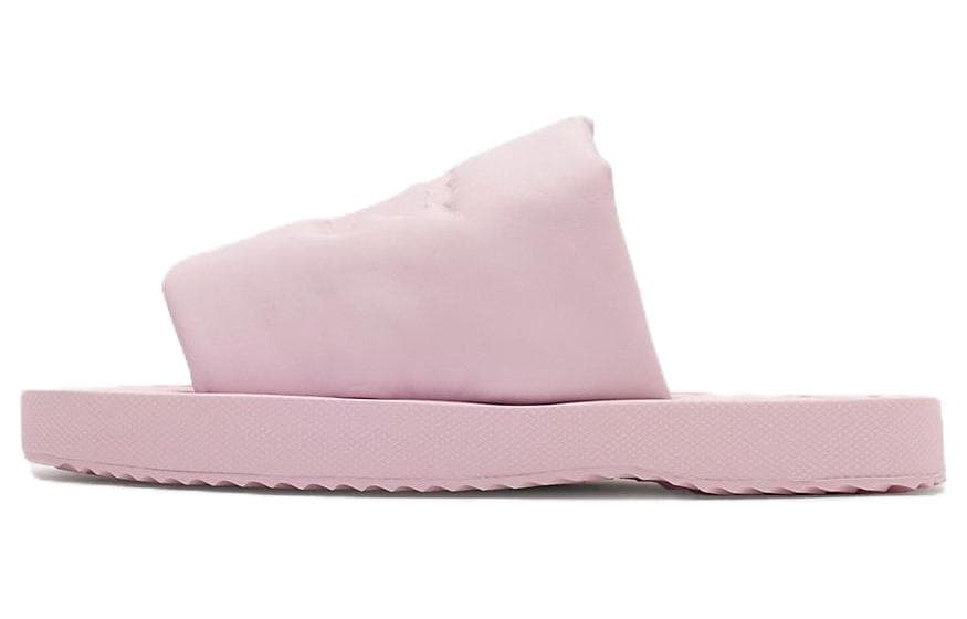 Burberry Embossed Design Flip-Flops Women's Pink