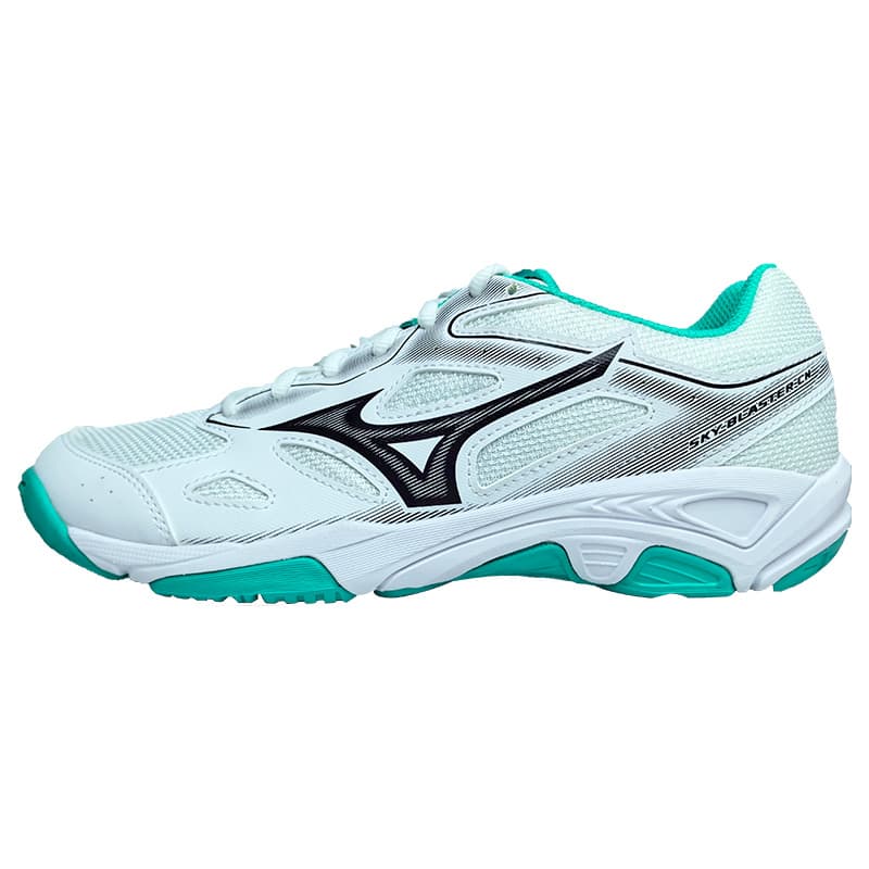 Mizuno Sky Blaster Badminton Shoes Unisex Low-Top Blue White