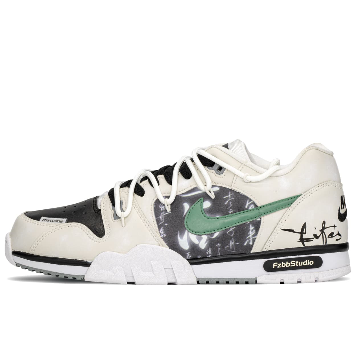 Nike Breathable Coverage Support Low Top Training Shoes Men's Khaki Green