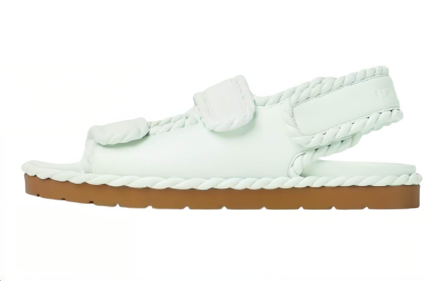 Bottega Veneta Jack Lambskin Comfortable Versatile Sandals Women's Glacier Blue