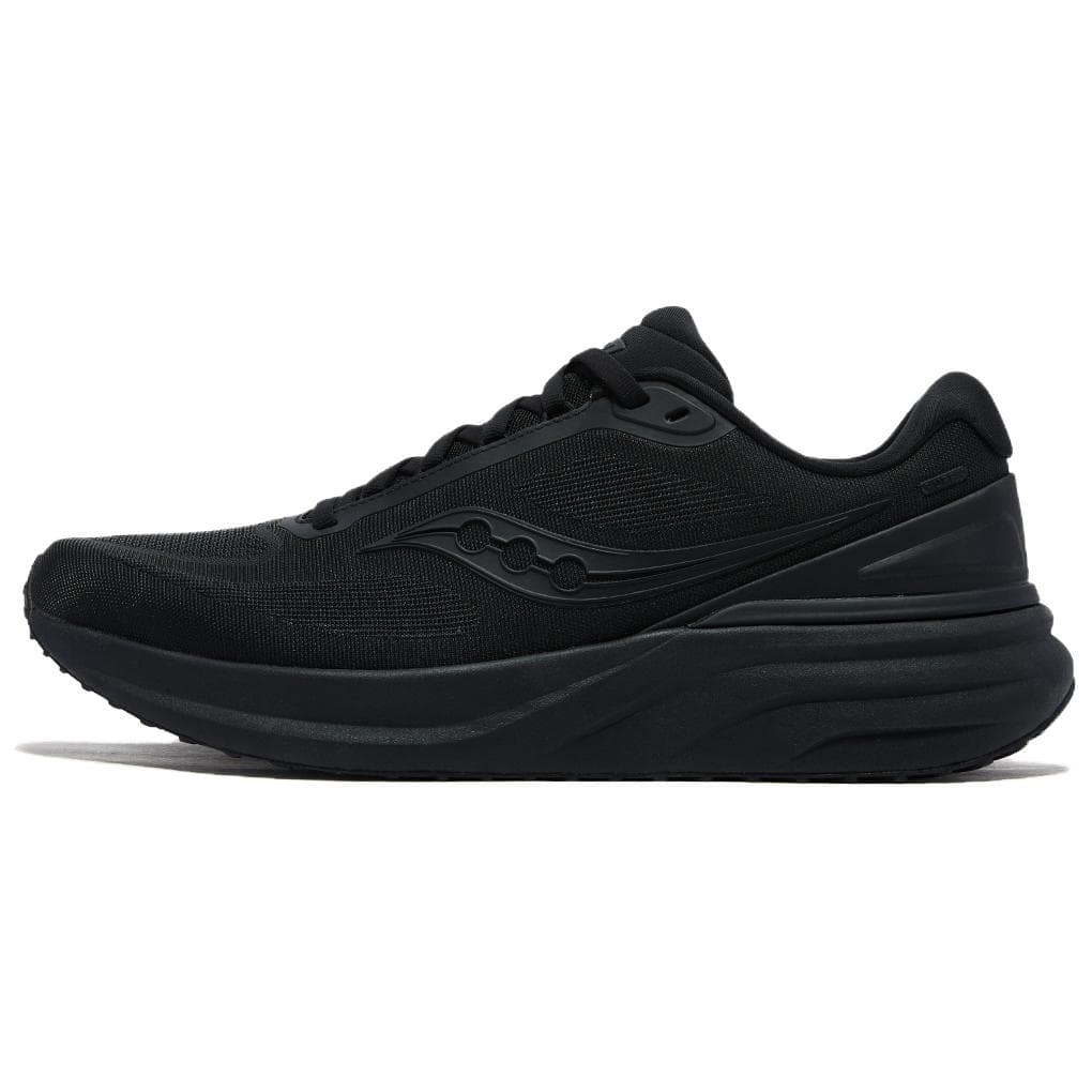 Saucony PUFF 4 Comfort Soft Walking Shoes Unisex Black