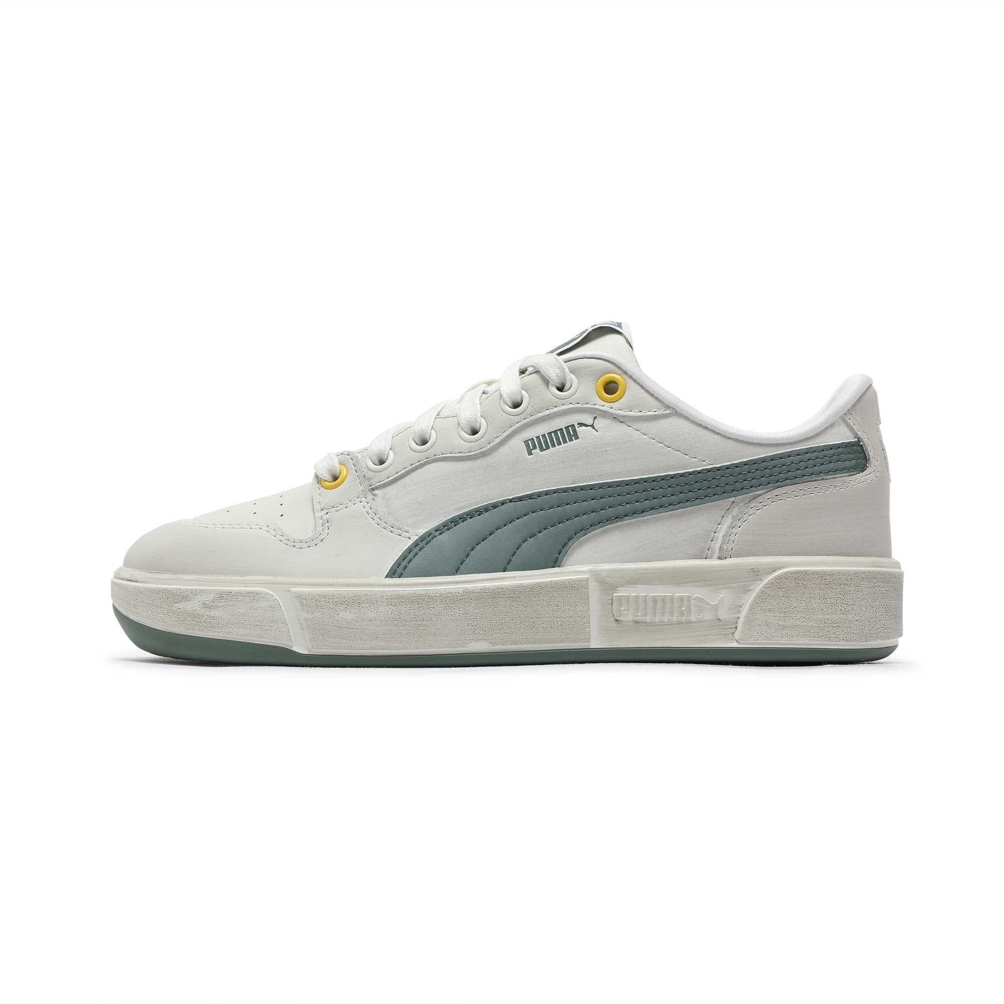 PUMA Abrasion-Resistant Low-Top Casual Shoes Unisex White