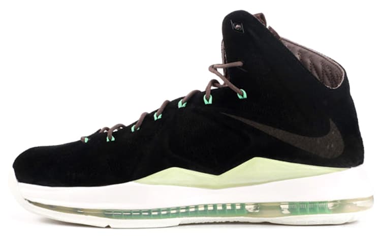 Nike LeBron X Ext Black Suede