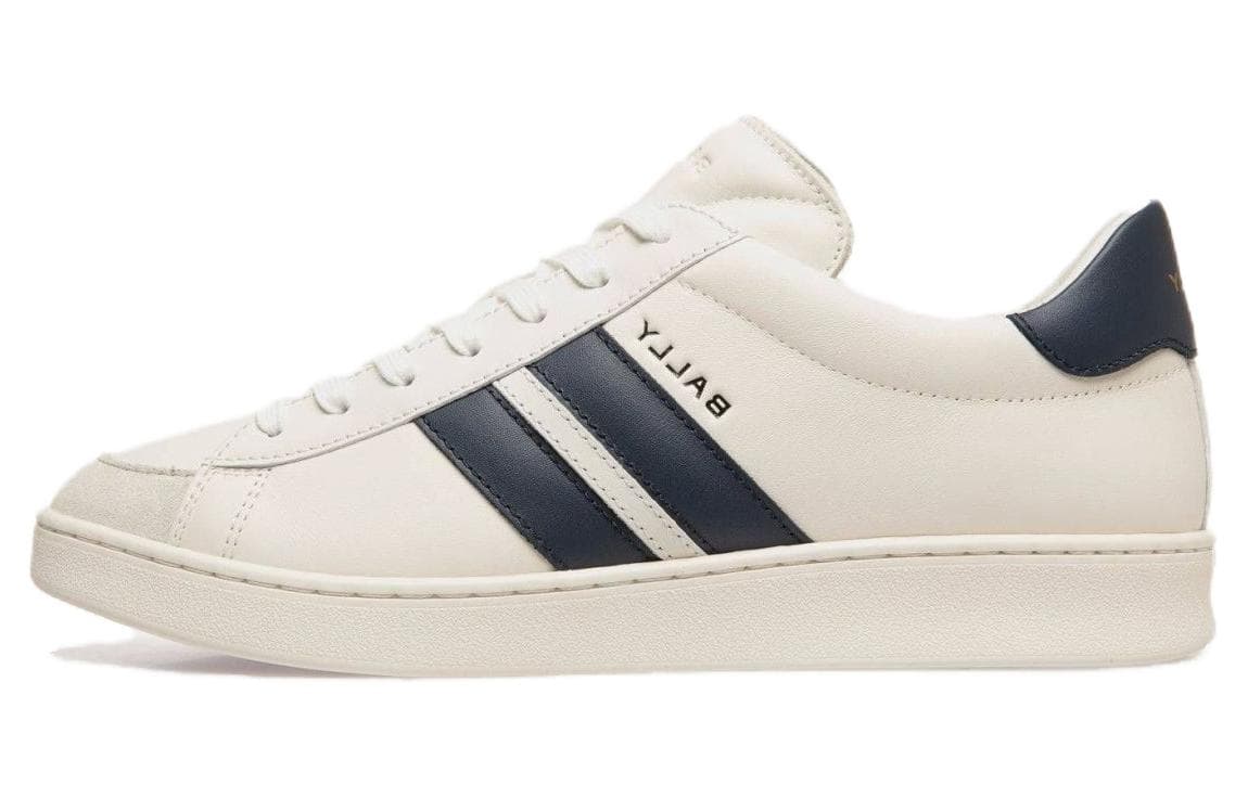 BALLY Stripe-detail Leather Sandals