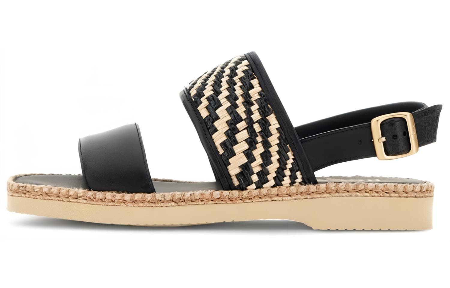 HOGAN H660 Double-Strap Woven Sandals Women's