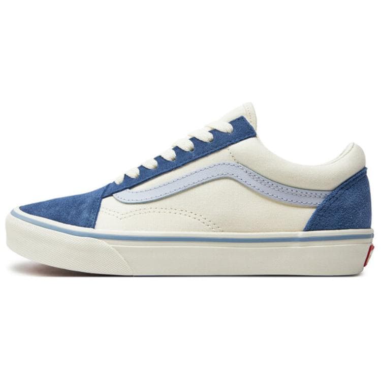 Vans Old Skool Anti-Slip Wear-Resistant Low-Top Skateboard Shoes Women's Blue
