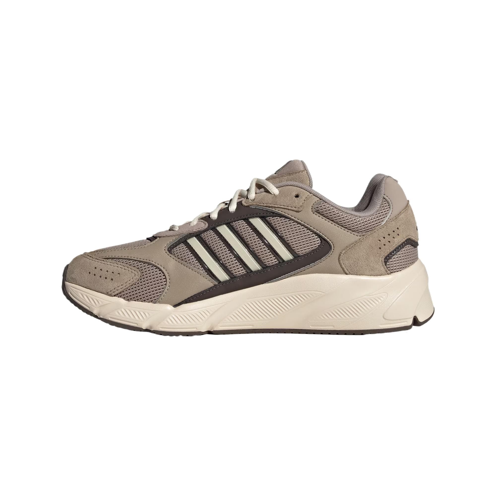 Adidas CRAZYCHAOS 2000 Anti-Slip And Wear-Resistant Breathable Low-Top Chunky Sneakers Men's Brown