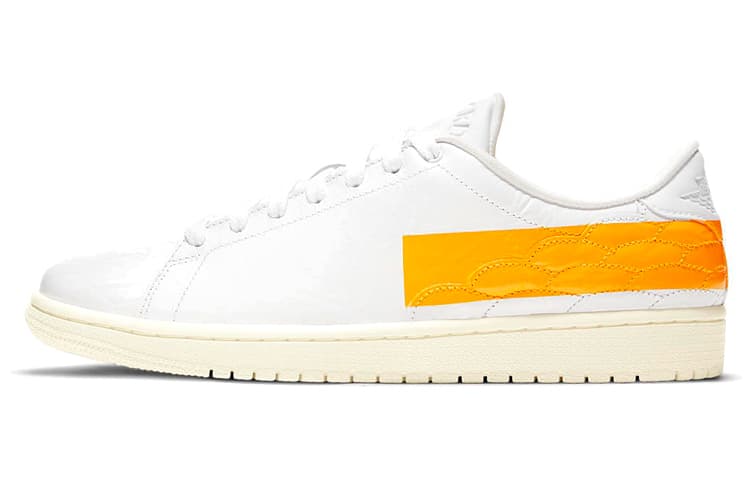 JORDAN 1 Centre Court White University Gold