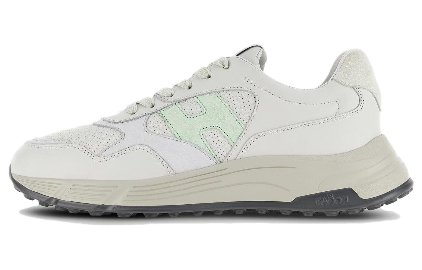 HOGAN Hyperlight Leather Panelled Sneakers