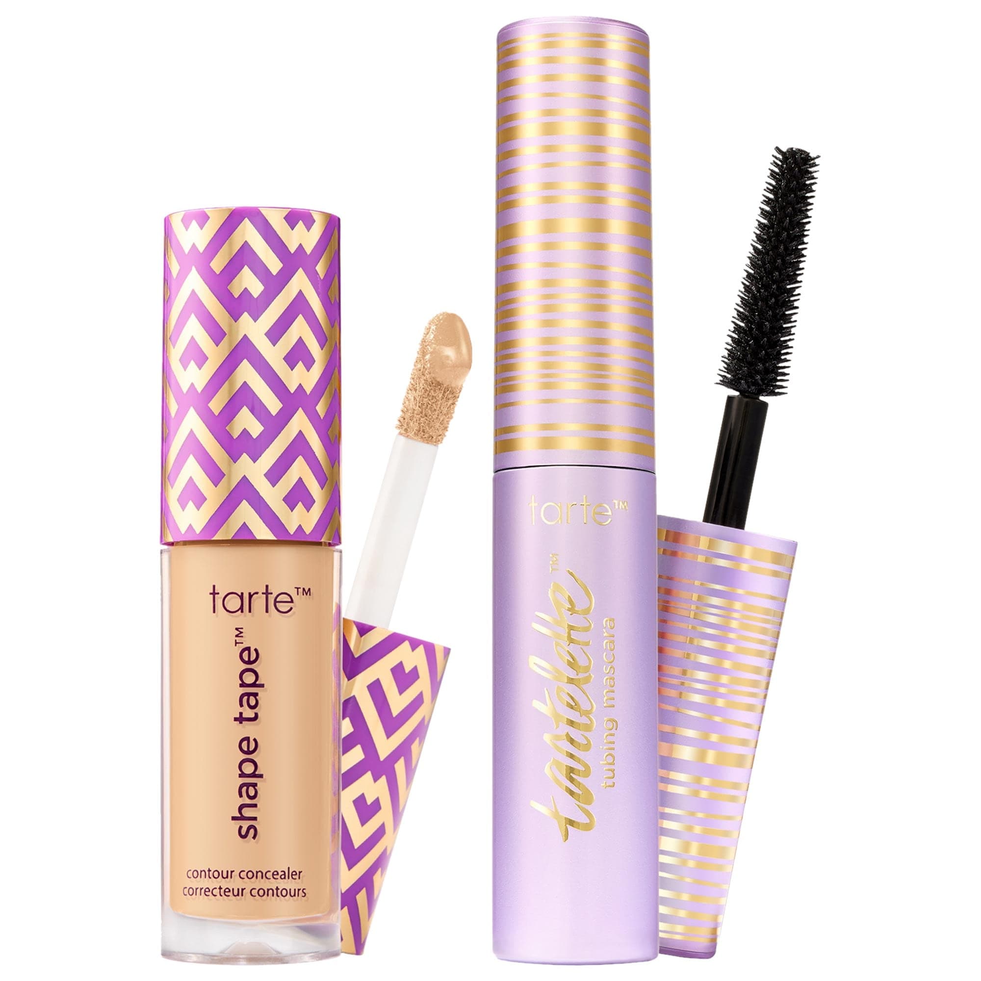 Mini Shape Tape Concealer + Tubing Mascara Set