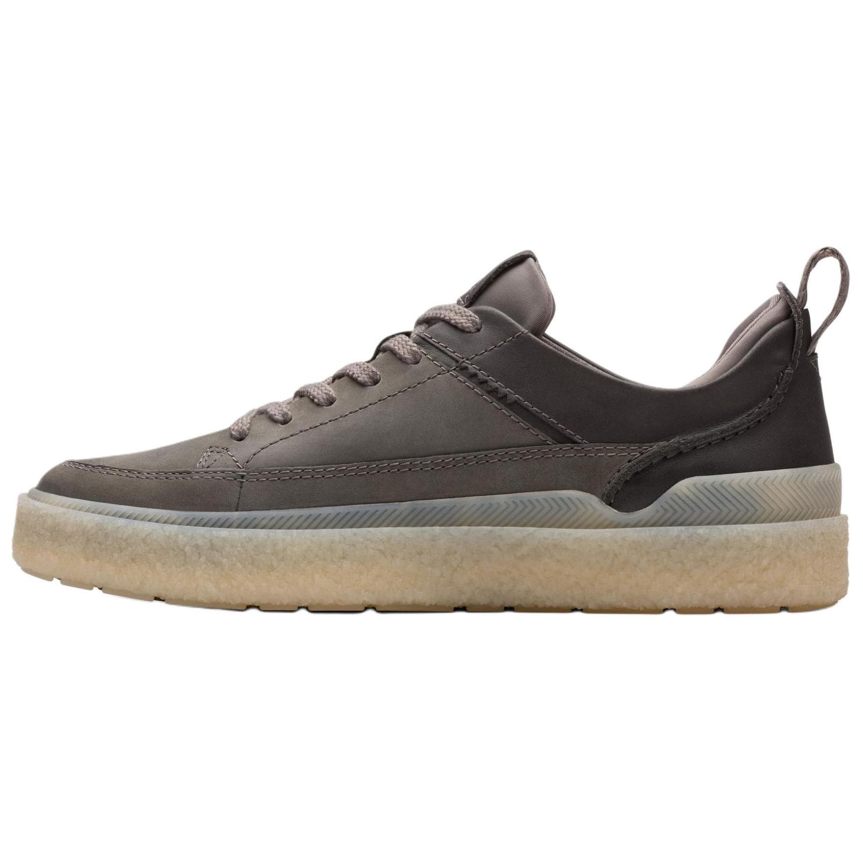 Clarks Low Top Skateboard Shoes Men's Gray