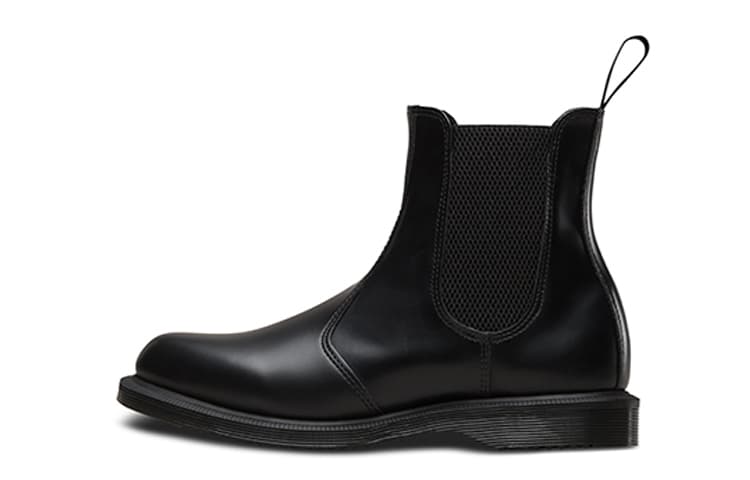 Dr.Martens Flora Smooth Leather Chelsea Boots 'Black' Women's