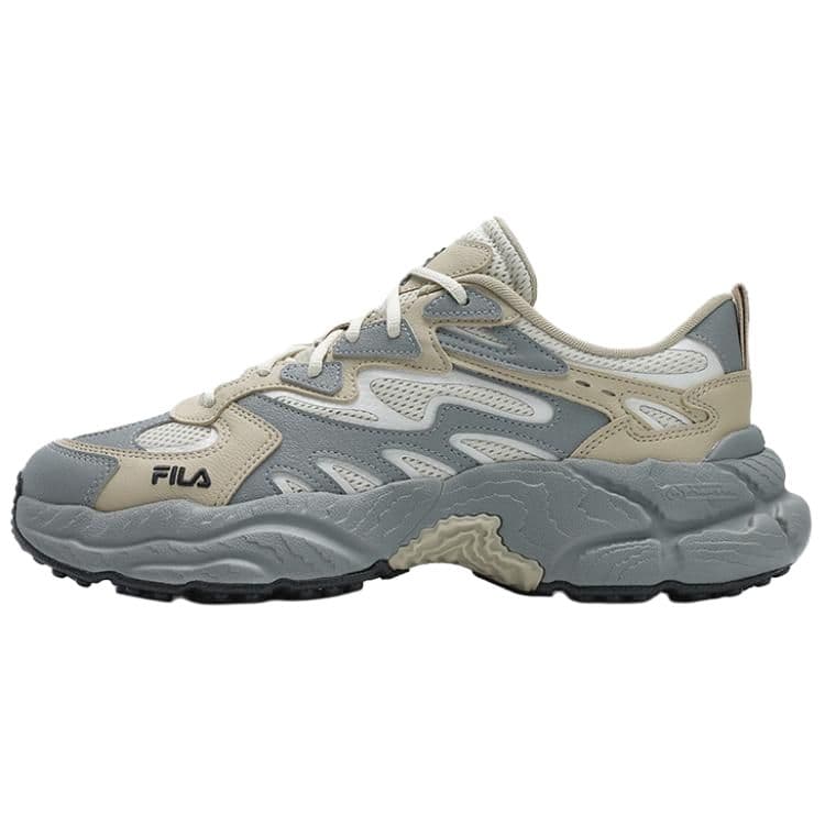 FILA Fern 2 Low-Top Chunky Sneakers Men's Yellow/Gray