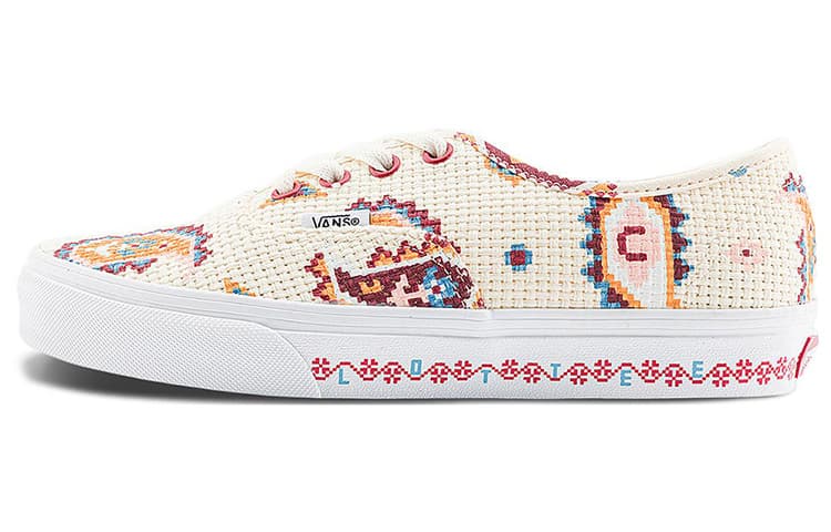CLOTTEE X Vans Authentic "Pixelated Universe Marshmallow"