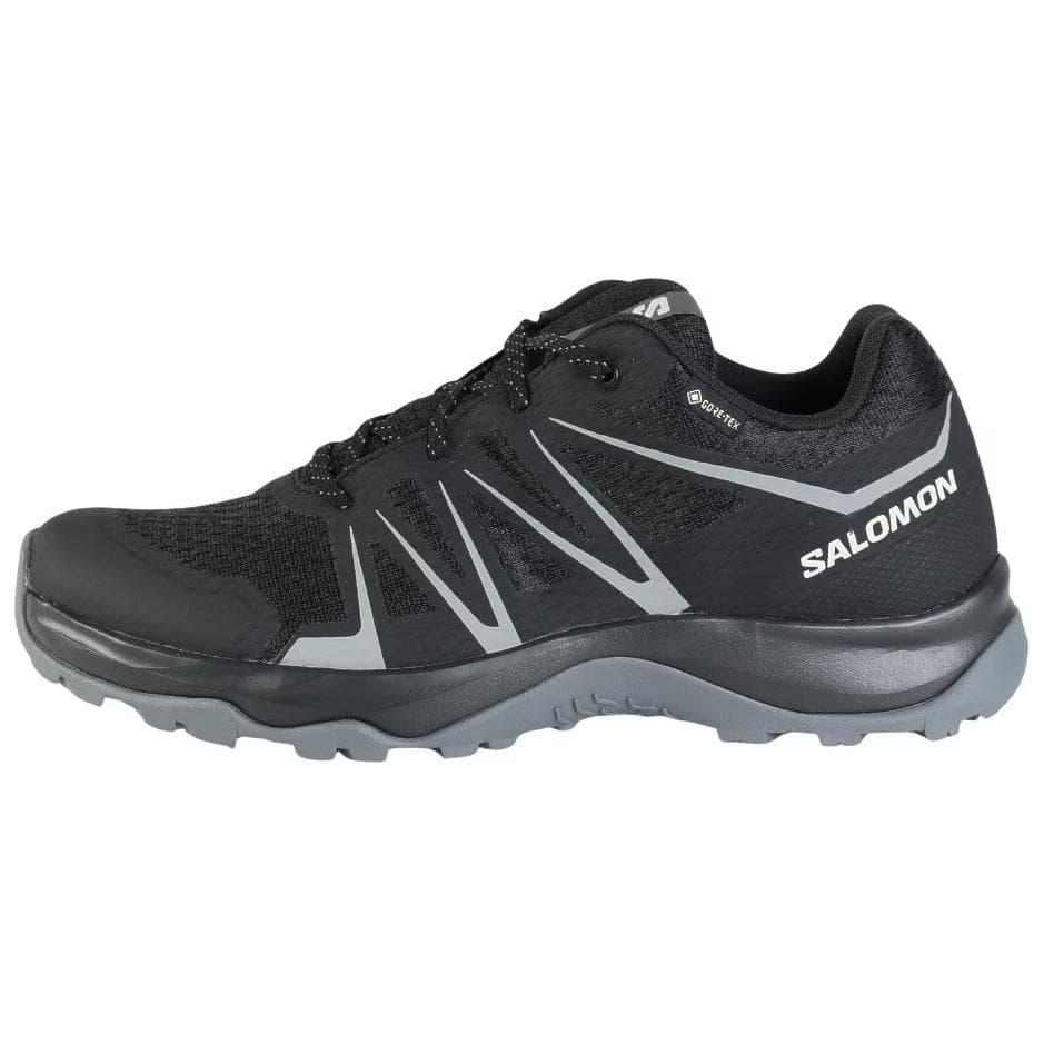 SALOMON WARRA GTX Comfort Anti-Slip Grip Low-Top Hiking Shoes Men's Black
