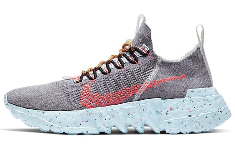 Nike Space Hippie 01 Vast Grey Hyper Crimson