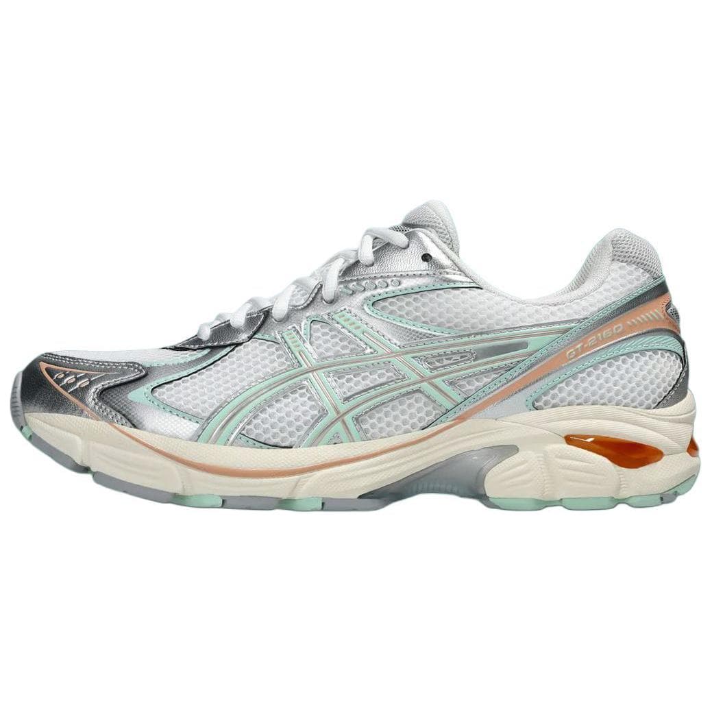 Asics GT 2160 Anti Slip Wear Resistant Low Top Casual Running Shoes Men's White