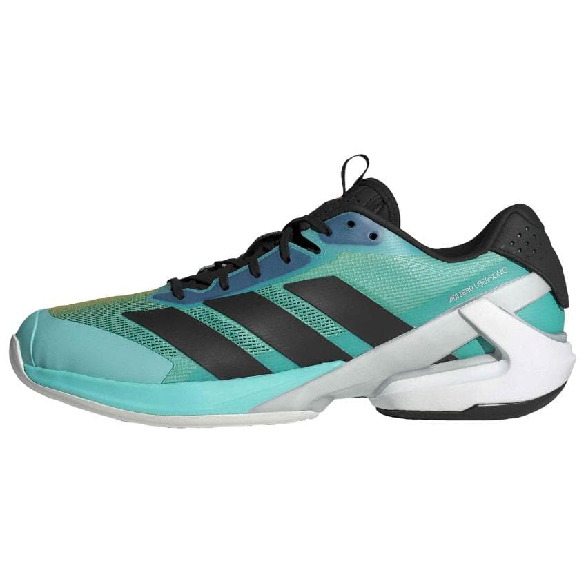 adidas Adizero Ubersonic 5 Comfortable Soft Low-Top Tennis Shoes Men's Blue