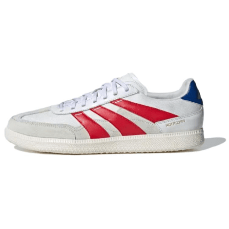 Adidas Predator 24 League Low Freestyle Cloud White Better Scarlet Royal Blue