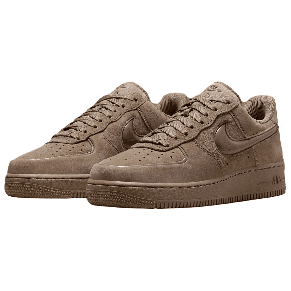 Nike Air Force 1 Low top Skateboard Shoes Women's Brown
